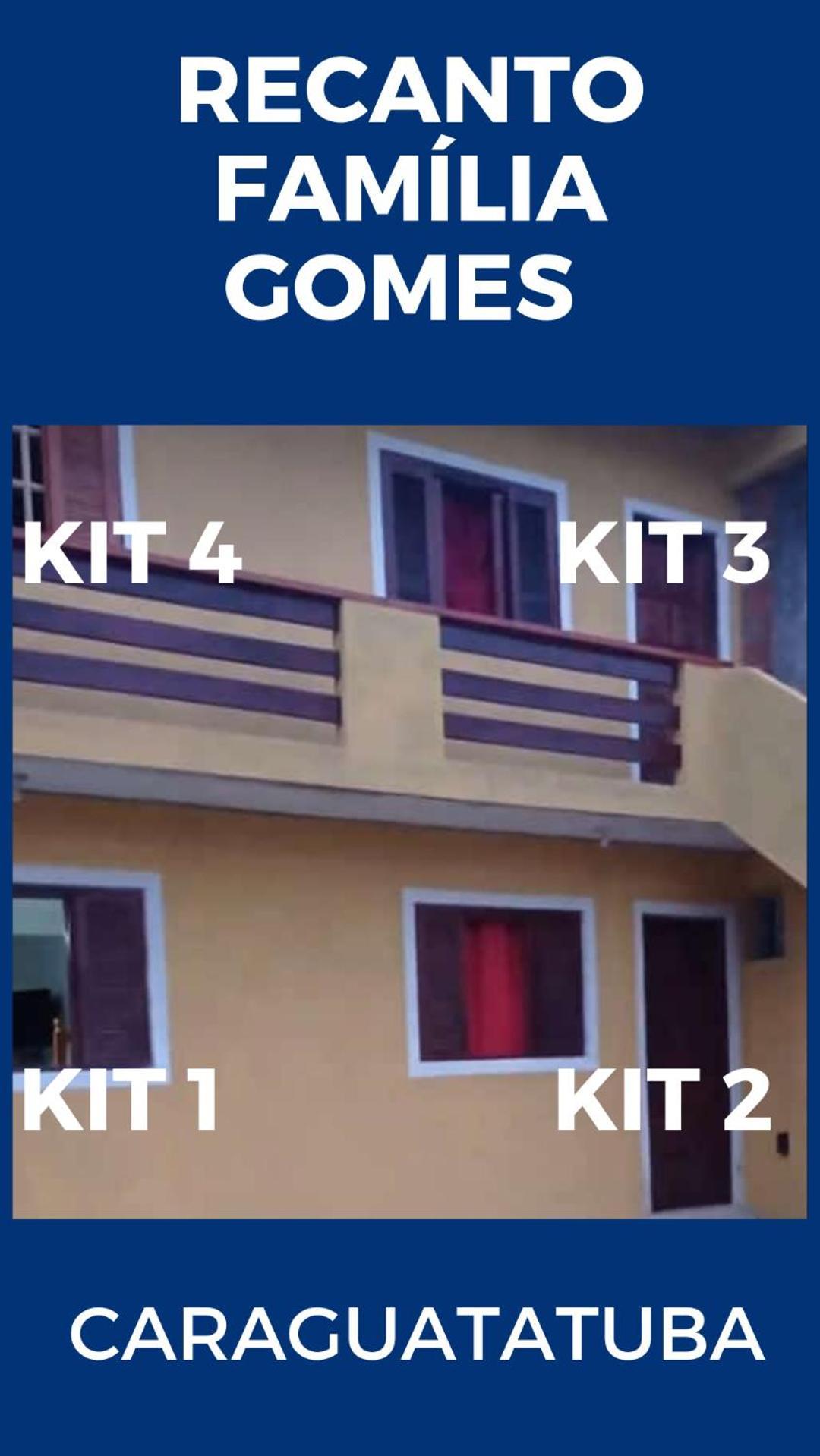 Kitnetes "Recanto Familia Gomes" Caraguatatuba Exterior foto